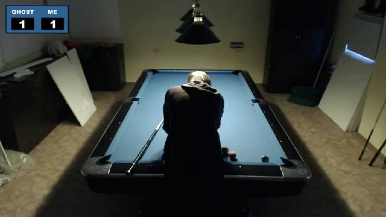 Pool billiard exercise Set with ghost 10ball to the 5 games