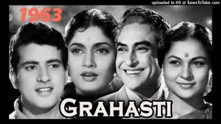 Video thumbnail of "Zara Dekh Sanam,Lata Mangeshkar Md Ravi, Grahasti 1963"