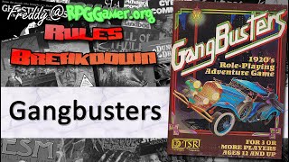 Gangbusters (TSR, 1982) | Rules Breakdown
