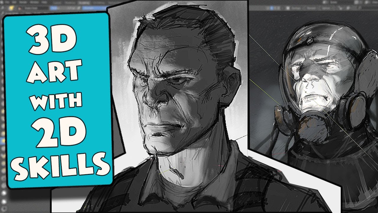 2D Artists - you have a 3D SECRET WEAPON in Blender - YouTube 2D Artists - You Have A 3D Secret Weapon In Blender - Youtube