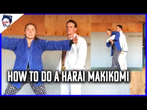 How To Do a Harai Makikomi in Judo | Ronda's Dojo #51