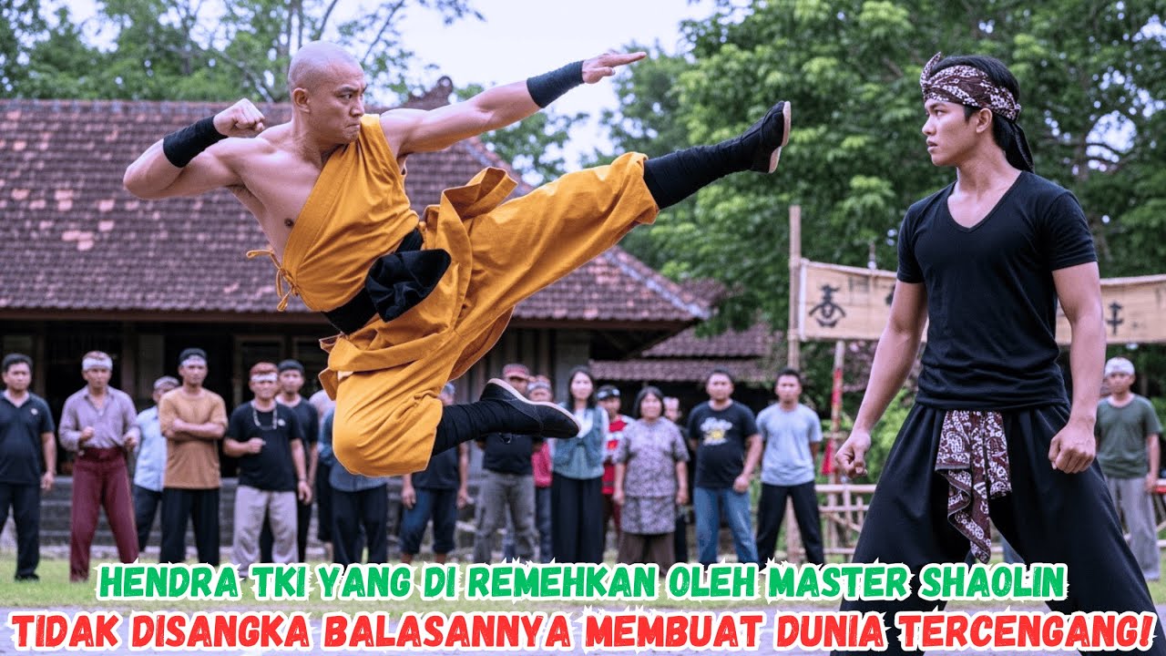 HENDRA TKI CIMANDE DIREMEHKAN MASTER SHAOLIN — Balasannya Bikin Dunia Tercengang! TKI PENCAK SILAT