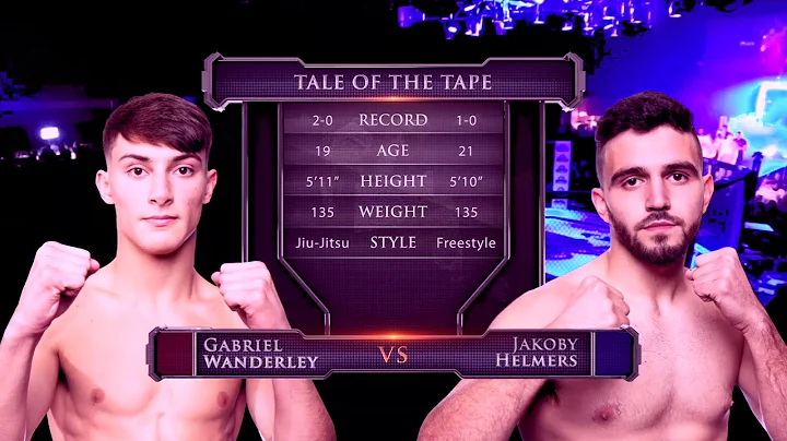 Gabriel Wanderley vs Jakoby Helmers - 1ST ROUND TRIANGLE CHOKE SUBMISSION