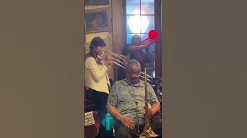 Thumbnail of Trombone fun with Haruka Kikuchi playing "Tailgate Ramble" at Preservation Hall!!!
