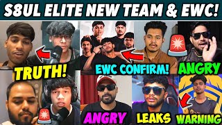 S8ul Elite New Team &amp; EWC 💯, RNTX Internal TRUTH EXPOSE! 🤯, Fozyajay &amp; Jonty Bhai Very Angry 😡