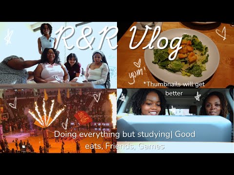 Rest & Relaxation Vlog| Game Day, Friends, Mom Visits