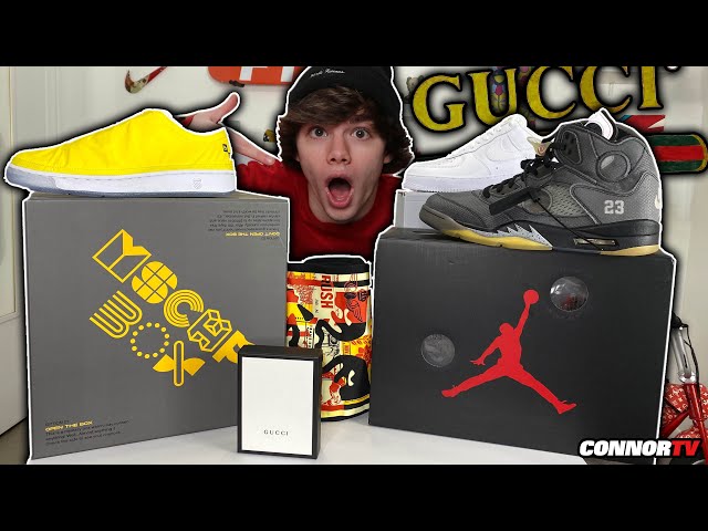 $3000 Sneakers Streetwear Clothing Haul! Off White Supreme Yeezy