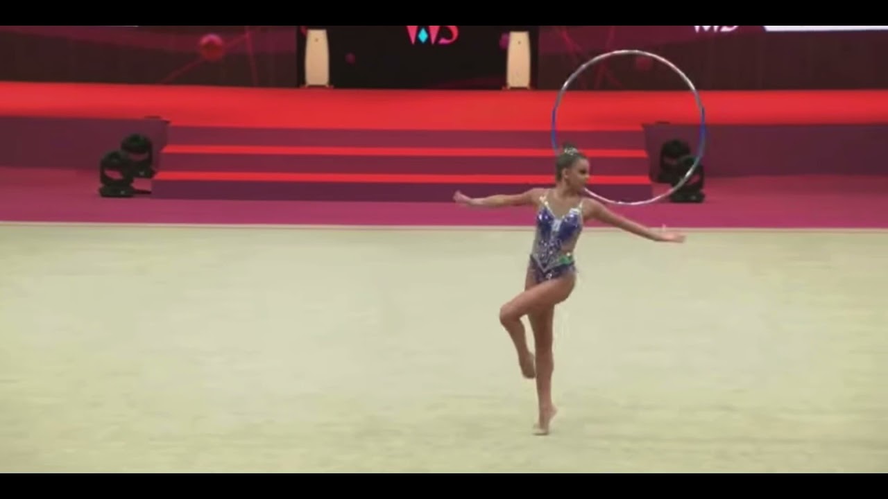Dina Averina (RGF) WCh Kitakyushu 2021 Hoop final 27.750