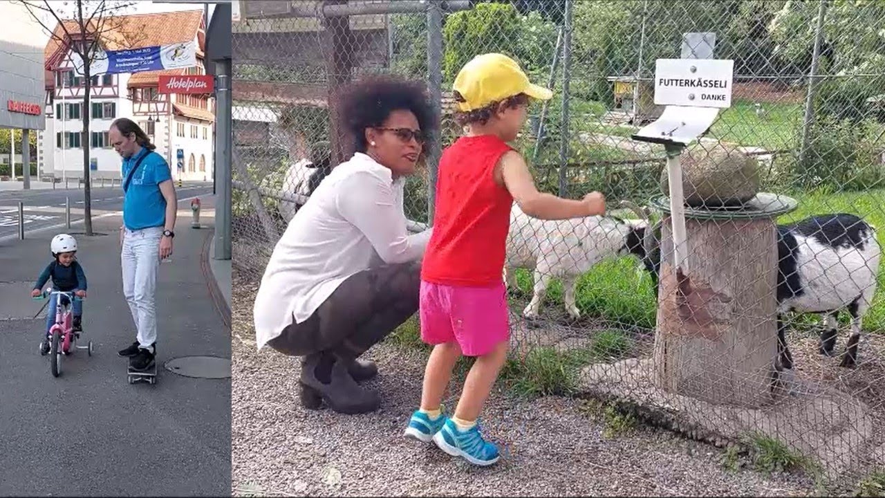 We enjoy with our daughter - YouTube