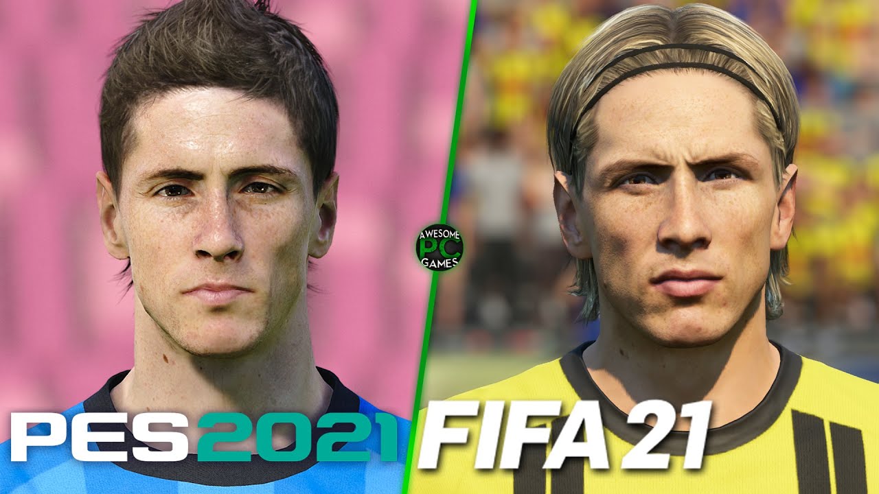 Download FIFA 21 vs PES 2021 ICON/LEGEND PLAYER FACE COMPARISON