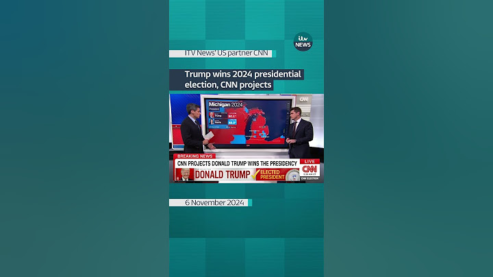Trump wins 2024 presidential election, CNN projects  #news#itvnews