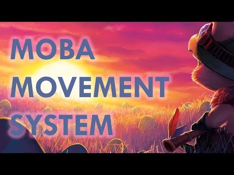 Видео: MOBA / RTS Movement System LIVE