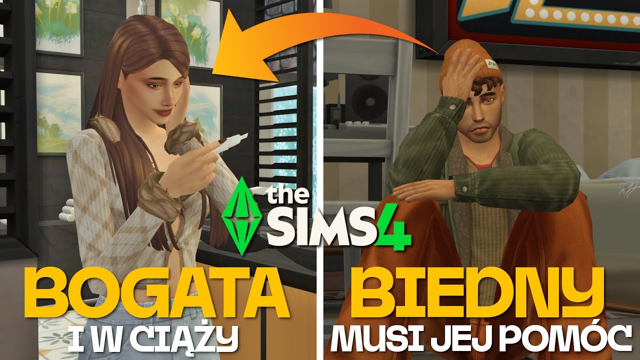 NASTOLETNI ojciec w TARAPATACH! Czy uda mu się odmienić los przed porodem? | SIMS 4