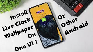 Install Clock Live Wallpaper On One UI 7 or Other Android Devices Free screenshot 5