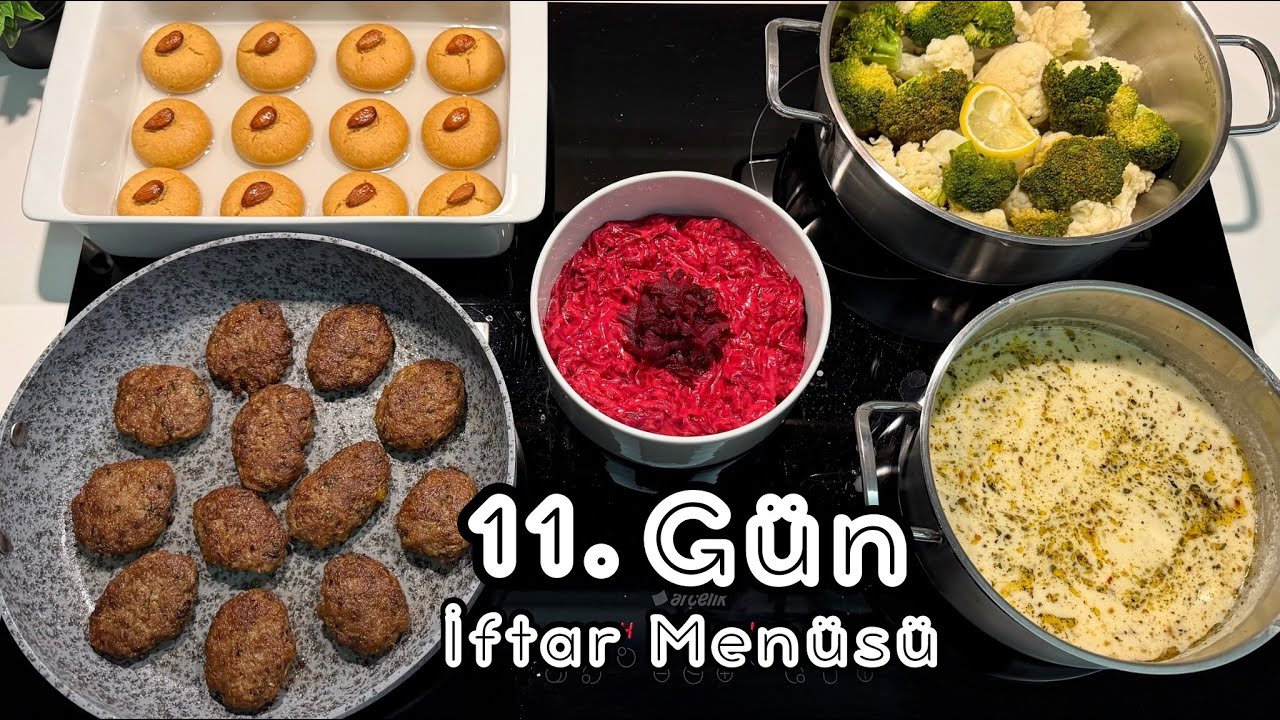 İFTARA NE PİŞİRSEM DERDİNE SON!1 Saate Hazır 30 Günlük Ramazan İftar Menüsü|11. GÜN Çiçekintarifleri