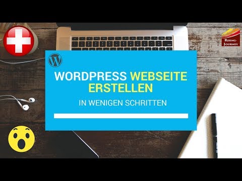 Hosttech erste Wordpress Webseite 2019 - Wordpress Tutorial 2019 - Webseite erstellen CH / DE & AT