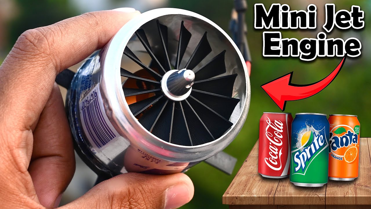 Mini Jet Engine Cans Mini Jet Engine | Can this Beat Real jet Engine ? - YouTube