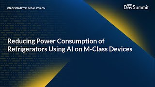 Reducing Power Consumption of Refrigerators Using AI on M-class Devices