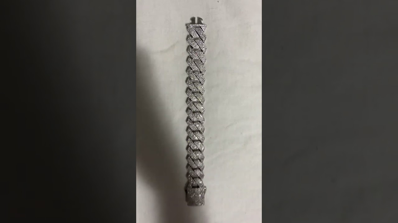 Big 20MM Iced Out Miami Cuban Link Bracelet