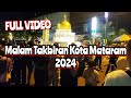 Full parade malam takbiran kota mataram lombok 2024 