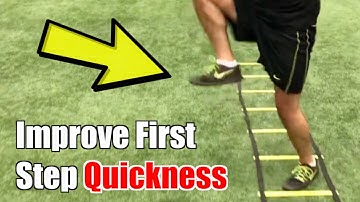 10 Fast Footwork Drills To INCREASE First Step Quickness! (SPEED TRAINING!)