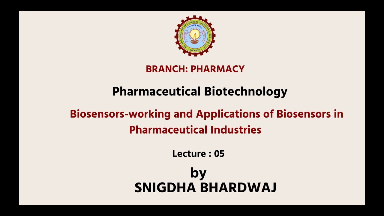 Pharmaceutical Biotechnology|AKTU Digital Education
