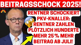 Änderung Ab Juli 2025 Pkv-Versicherte Rentner Zahlen Ab Juli 25 % Mehr Sozialtarif Steigt