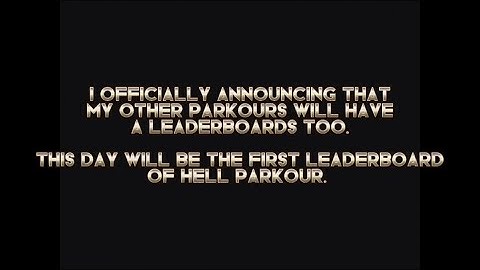 Roboman2.0’s HELL Parkour Leaderboard 3/9/2022 || Sandbox 3D