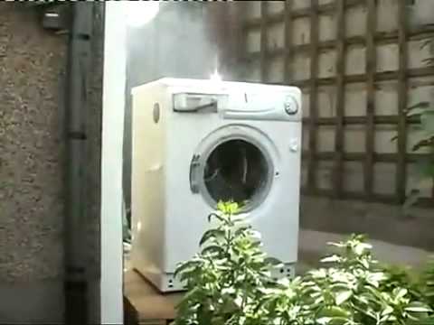パイルダーオンして悶絶する洗濯機Z