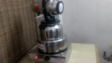 How to work fogger with rotation table