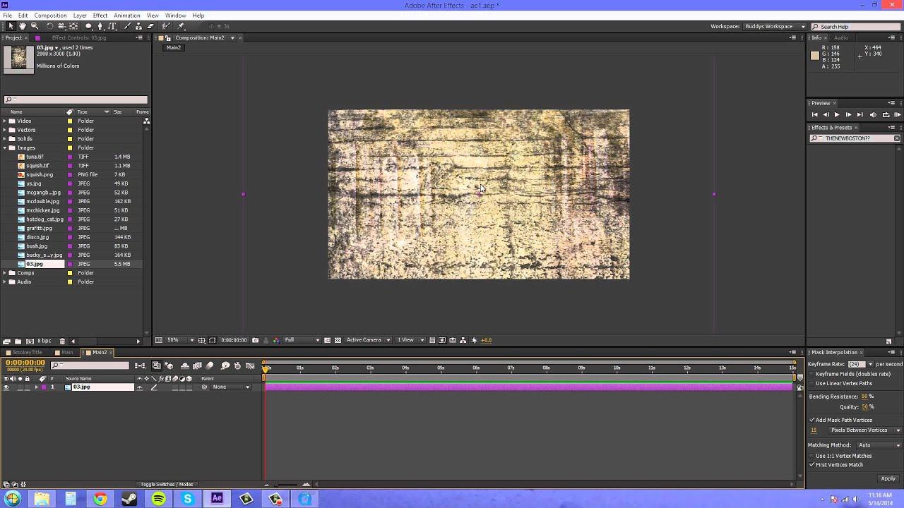 After Effects CS6 Tutorial - 64 - Creepy Logo Part 1