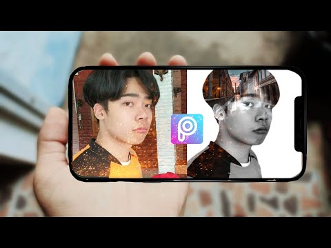 แต่งรูป" Double Exposure"ด้วยมือถือแอพ Picsart|TTC