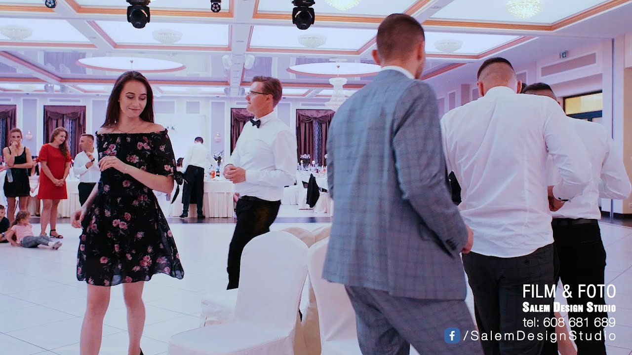 OCZEPINY zabawa: Krzesełka  - 😂 - Nevada (Wesele Mileny i Przemka)