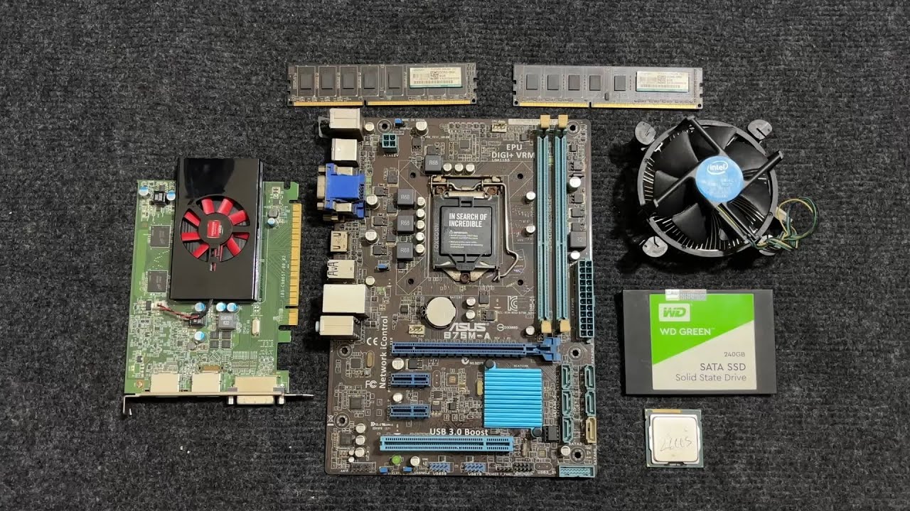 I7 2600s + R7 450 4GB Low Budget Gaming PC Build