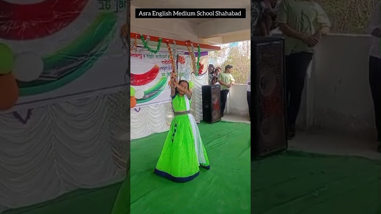 Solo dance performance on republic day celebration 2026 
