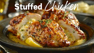 How to make RUTH'S CHRIS STEAK HOUSE'S | Stuffed Chicken Breast | RCSH