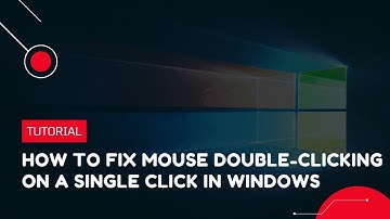 How to Fix Mouse Double-Clicking on a Single Click in Windows | VPS Tutorial