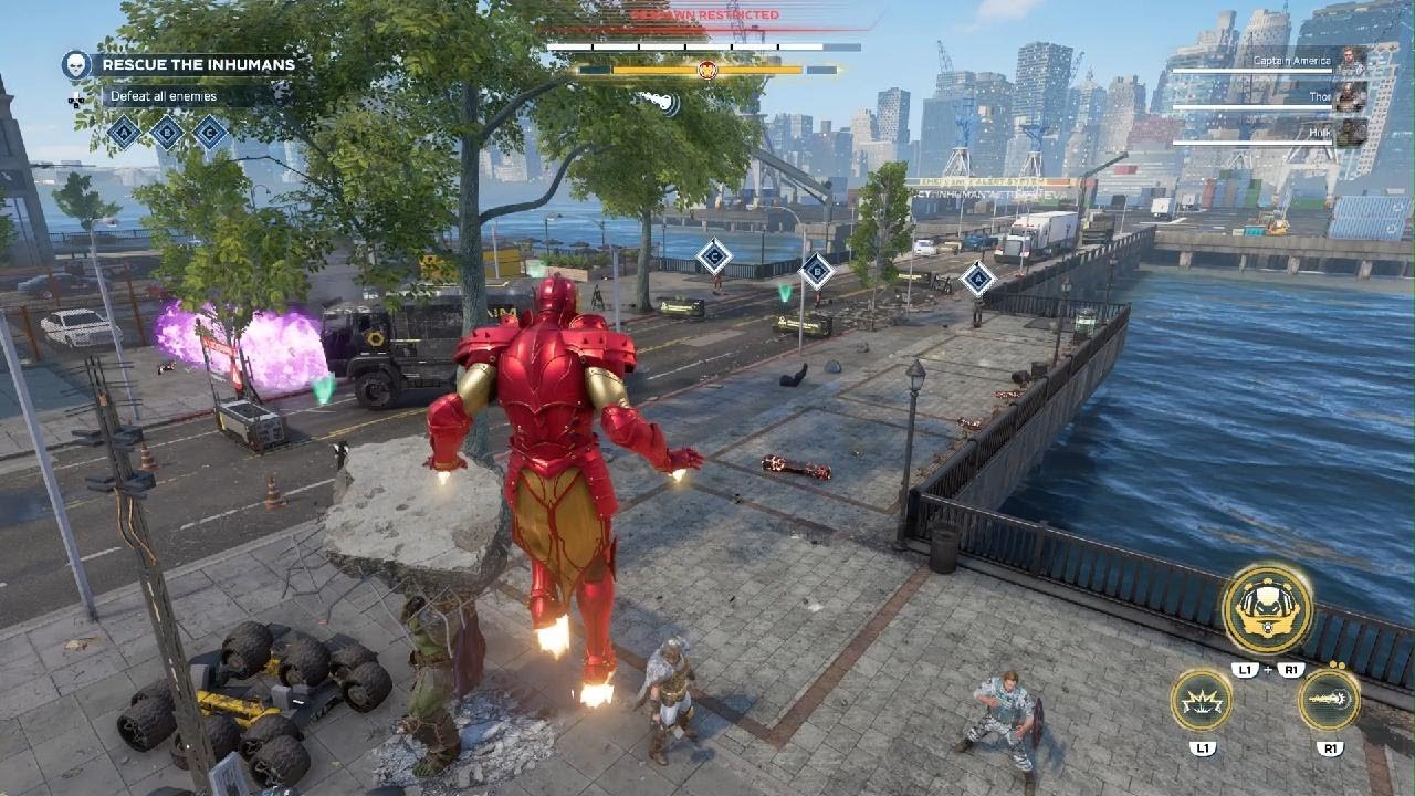 Marvel's Avengers.knight and shining armor