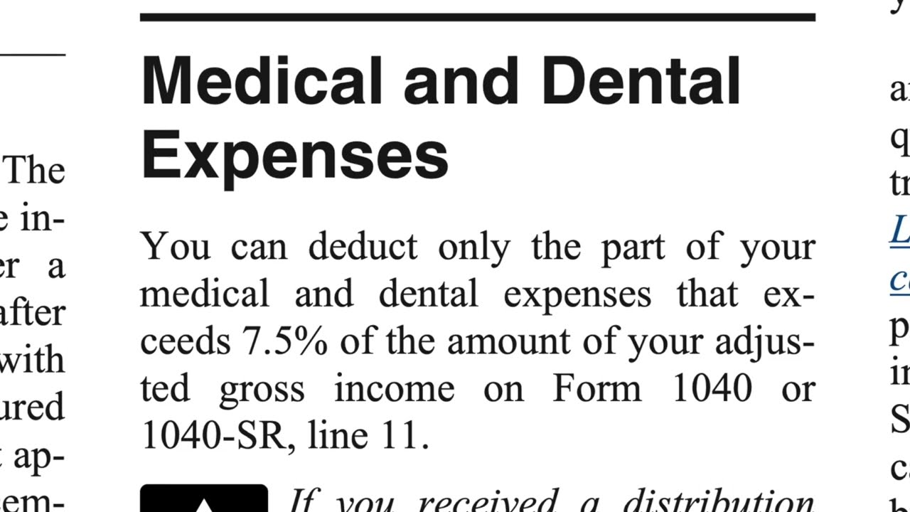 Itemized Deductions For Medical And Dental Expenses Schedule A F1040 Itemized Deductions For Medical And Dental Expenses Schedule A F1040