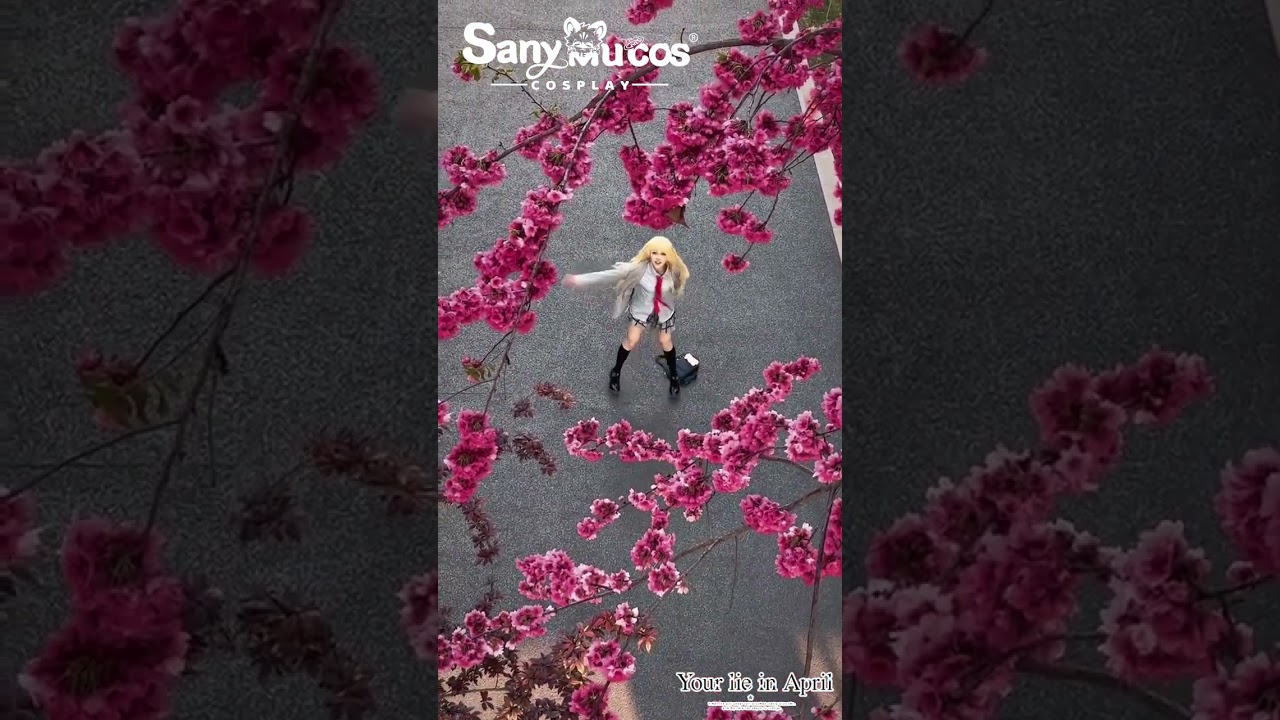 🌸Anime Your Lie in April Cosplay Kaori Miyazono Cosplay Costume🌸#Your Lie in April#Kaori Miyazono