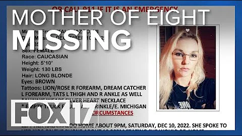 Foul play suspected in disappearance of mother of 8