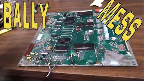 MPU Repair On A 1977 Bally Eight Ball Pinball Machine - Prom Jumpers/ Corrosion, Gameplay, Etc...