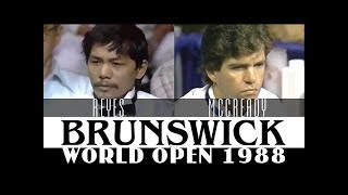Efren Reyes vs Keith McCready, Brunswick World Open 1988
