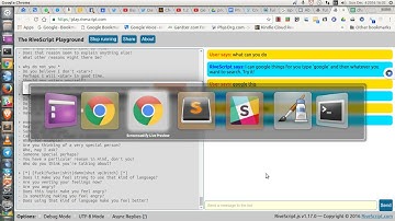 rivescript is a super easy chat bot to get started with a little feedback for bot editor UIs