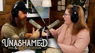 Jase Teaches His Sister How to Shoot & How Phyllis Opened Her First Bank Account at Age 9 | Ep 431