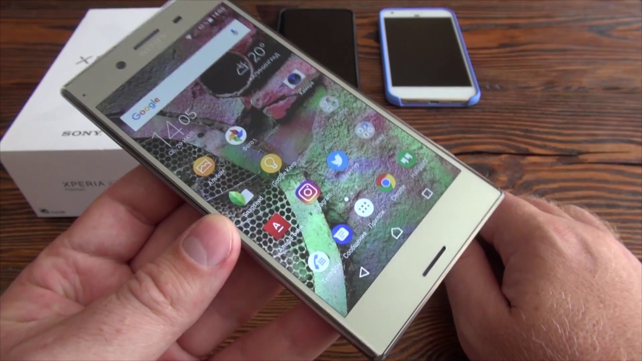 Update Sony XZ Premium. Подробный обзор.