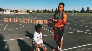 when you want your son to be great at basketball