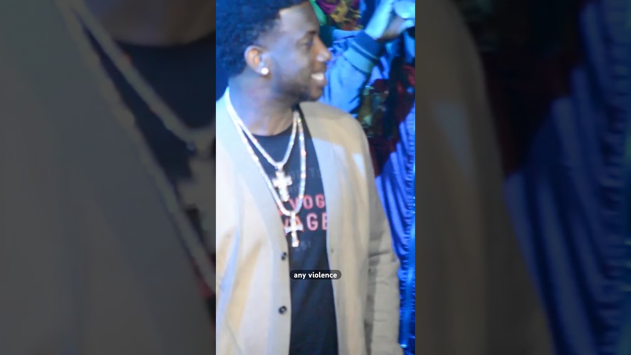 Gucci Mane was robbed of his wedding ring and watch social sources commentators  video footage