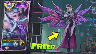 FINALLY!! THANK YOU MOONTON FOR THIS NEW ALICE DARKNET TEMPTRESS SKIN!! ( best skin ever )| MLBB