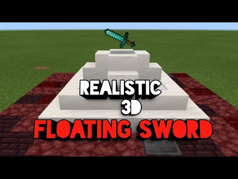 How to place a floating sword[No mods,No add-ons] - YouTube